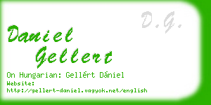 daniel gellert business card